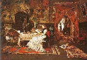 Mihaly Munkacsy Paris Interior oil painting picture wholesale